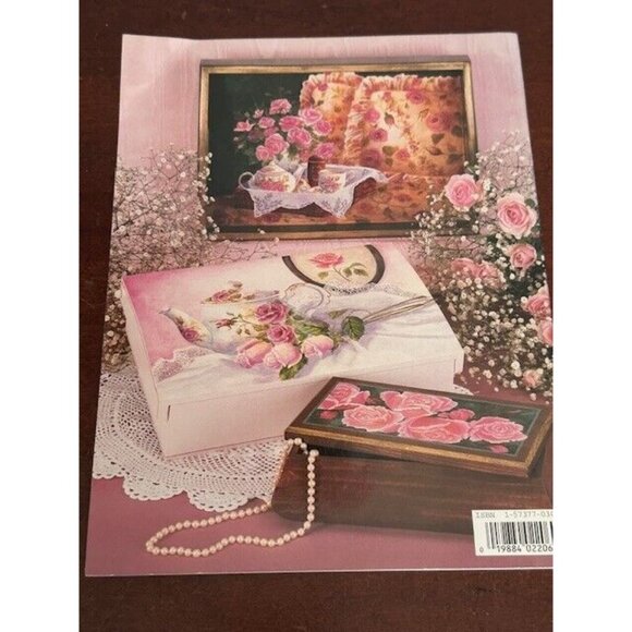 Vintage Decorative Tole Painting Pattern Book Perfectly English Connie Parkinson - Picture 3 of 6